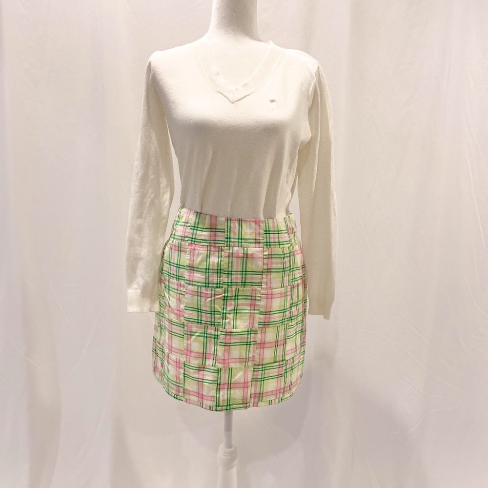 NWOT Lilly Pulitzer Plaid Skirt